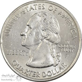 سکه کوارتر دلار 2007P ایالتی (آیداهو) - MS61 - آمریکا