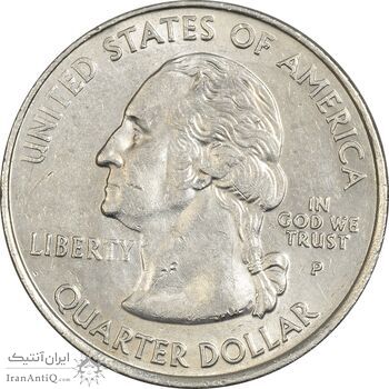 سکه کوارتر دلار 2007P ایالتی (آیداهو) - AU55 - آمریکا