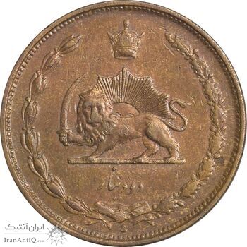سکه 2 دینار 1310 - AU58 - رضا شاه سکه 2 دینار 1310 - AU58 - رضا شاه