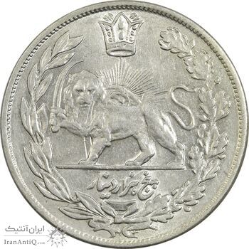 سکه 5000 دینار 1334 تصویری - MS62 - احمد شاه