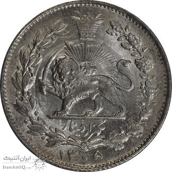 سکه 1000 دینار 1305 خطی - MS65 - رضا شاه سکه 1000 دینار 1305 خطی - MS65 - رضا شاه