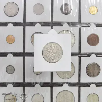 سکه 1000 دینار 1305 خطی - MS65 - رضا شاه