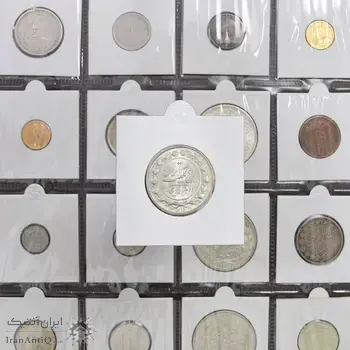 سکه 2000 دینار 1305 رایج - MS64 - رضا شاه