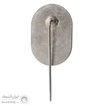 نشان  سوزنی بازی های آسیایی با کاور (تنیس) - UNC - محمد رضا شاه