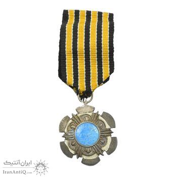 نشان پاس درجه 3 (با روبان فابریک) - AU - محمد رضا شاه