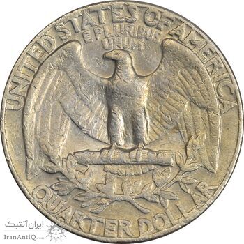 سکه کوارتر دلار 1973 واشنگتن - VF35 - آمریکا سکه کوارتر دلار 1973 واشنگتن - VF35 - آمریکا