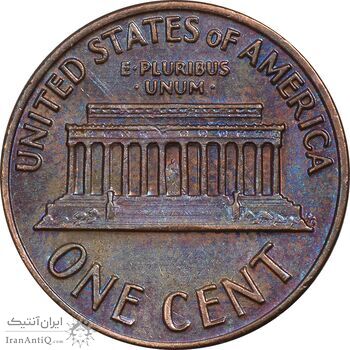 سکه 1 سنت 1972 لینکلن - AU55 - آمریکا سکه 1 سنت 1972 لینکلن - AU55 - آمریکا