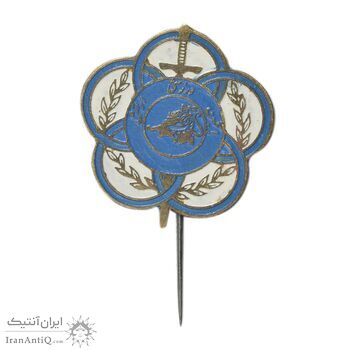 نشان انجمن ورزشی ارتش - AU - محمد رضا شاه