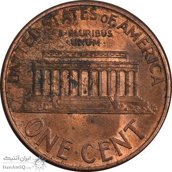 سکه 1 سنت 1996 لینکلن - AU58 - آمریکا