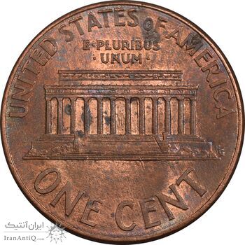 سکه 1 سنت 1998D لینکلن - AU58 - آمریکا