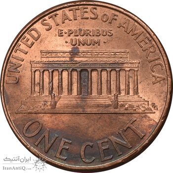 سکه 1 سنت 2001 لینکلن - MS61 - آمریکا