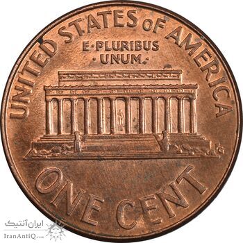 سکه 1 سنت 2008 لینکلن - MS61 - آمریکا