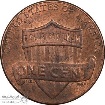 سکه 1 سنت 2012D لینکلن - AU58 - آمریکا