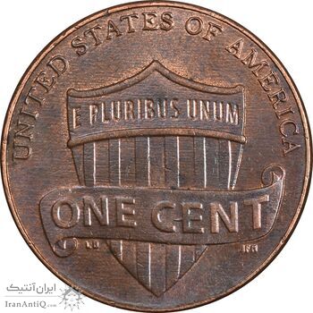 سکه 1 سنت 2013 لینکلن - AU58 - آمریکا