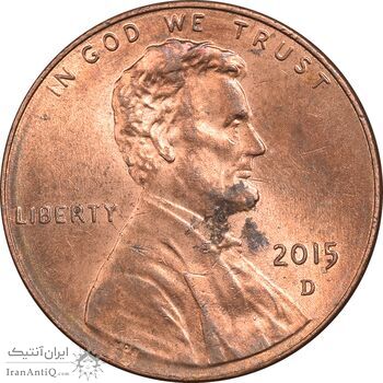 سکه 1 سنت 2015D لینکلن - MS61 - آمریکا