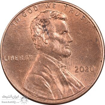 سکه 1 سنت 2020 لینکلن - MS61 - آمریکا