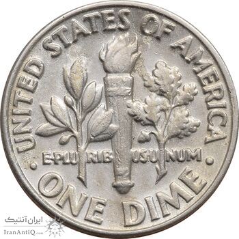 سکه 1 دایم 1983D روزولت - EF40 - آمریکا سکه 1 دایم 1983D روزولت - EF40 - آمریکا