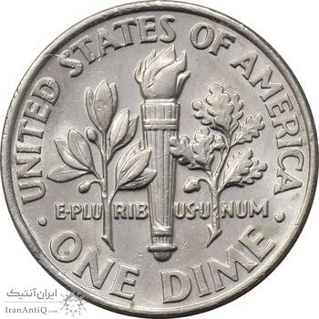 سکه 1 دایم 2002P روزولت - MS61 - آمریکا سکه 1 دایم 2002P روزولت - MS61 - آمریکا