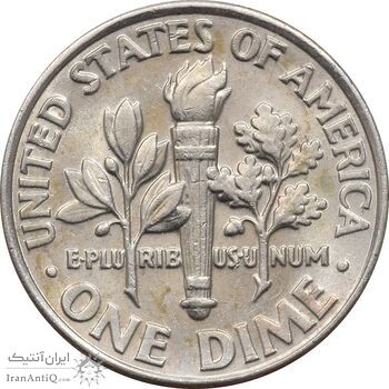 سکه 1 دایم 2007D روزولت - AU50 - آمریکا سکه 1 دایم 2007D روزولت - AU50 - آمریکا