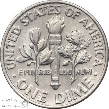 سکه 1 دایم 2008D روزولت - AU55 - آمریکا سکه 1 دایم 2008D روزولت - AU55 - آمریکا