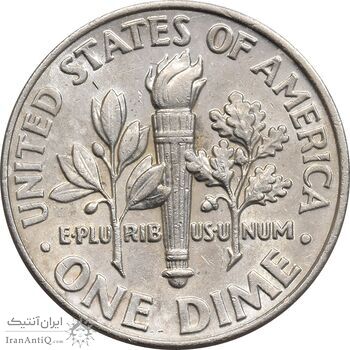 سکه 1 دایم 2011P روزولت - AU55 - آمریکا