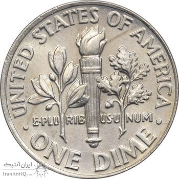 سکه 1 دایم 2013P روزولت - MS61 - آمریکا