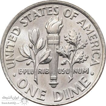 سکه 1 دایم 2014D روزولت - AU58 - آمریکا سکه 1 دایم 2014D روزولت - AU58 - آمریکا