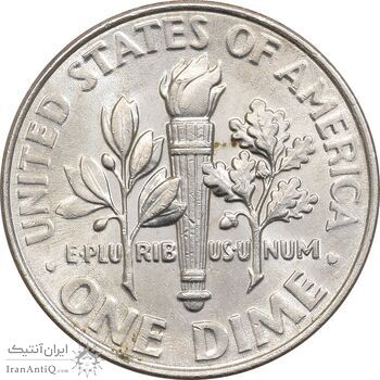 سکه 1 دایم 2015P روزولت - AU58 - آمریکا سکه 1 دایم 2015P روزولت - AU58 - آمریکا