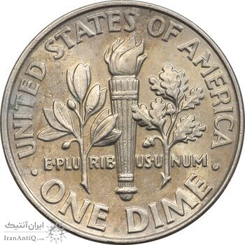 سکه 1 دایم 2016P روزولت - AU58 - آمریکا سکه 1 دایم 2016P روزولت - AU58 - آمریکا