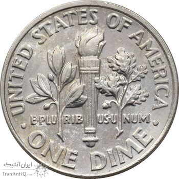 سکه 1 دایم 2018P روزولت - EF45 - آمریکا سکه 1 دایم 2018P روزولت - EF45 - آمریکا