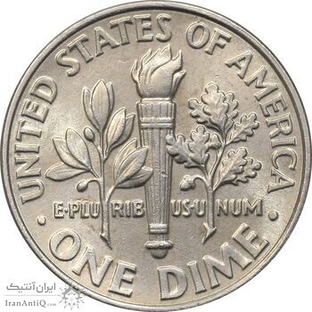 سکه 1 دایم 2019P روزولت - AU58 - آمریکا سکه 1 دایم 2019P روزولت - AU58 - آمریکا