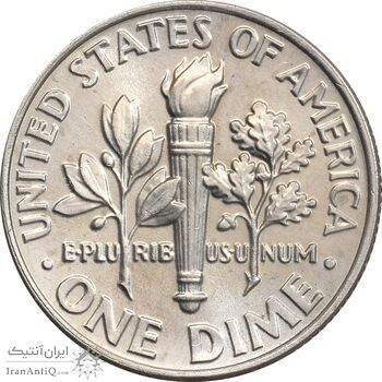 سکه 1 دایم 2022P روزولت - MS61 - آمریکا