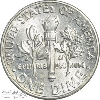 سکه 1 دایم 2022P روزولت - AU58 - آمریکا