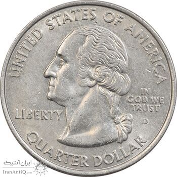 سکه کوارتر دلار 2006D ایالتی (داکوتای جنوبی) - AU58 - آمریکا