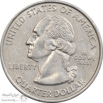 سکه کوارتر دلار 2006D ایالتی (داکوتای جنوبی) - AU50 - آمریکا