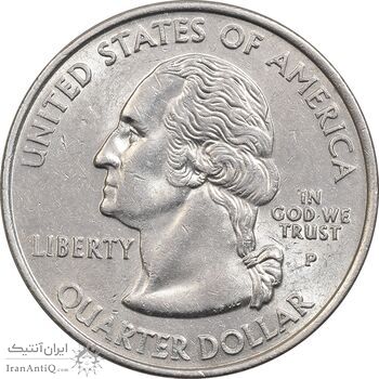 سکه کوارتر دلار 2004P ایالتی (میشیگان) - MS61 - آمریکا