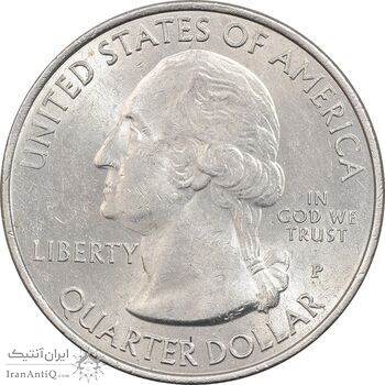 سکه کوارتر دلار 2015P بمبئی هوک - MS62 - آمریکا