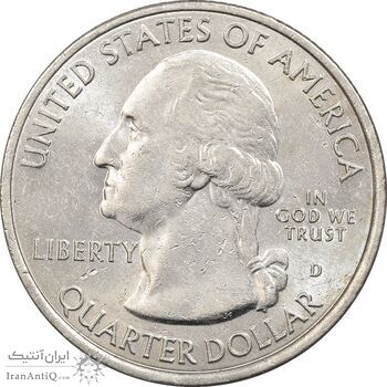 سکه کوارتر دلار 2015D بمبئی هوک - MS61 - آمریکا
