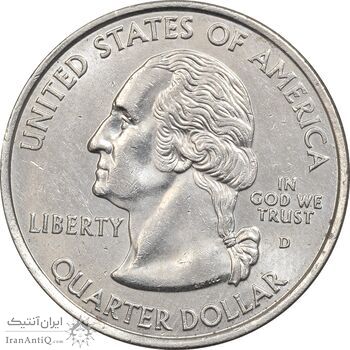 سکه کوارتر دلار 2006D ایالتی (نبراسکا) - MS61 - آمریکا