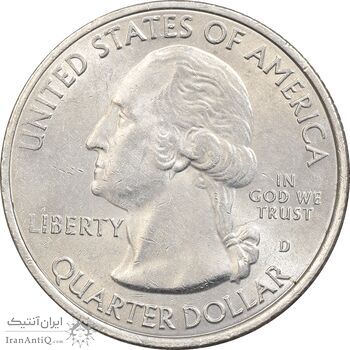 سکه کوارتر دلار 2015D (بنای یادبود ملی هومستد) - AU58 - آمریکا