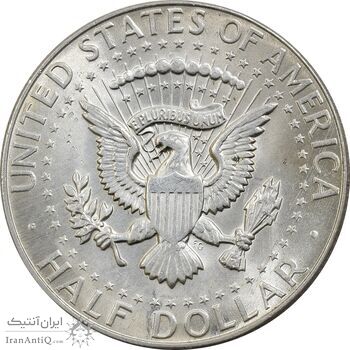 سکه نیم دلار 1968D کندی - MS61 - آمریکا