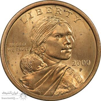 سکه یک دلار 2000P ساکاگاوا (دختر سرخپوست) - MS63 - آمریکا سکه یک دلار 2000P ساکاگاوا (دختر سرخپوست) - MS63 - آمریکا