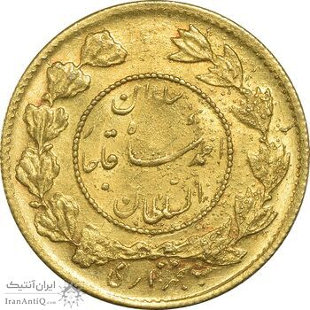 سکه طلا 5000 دینار 1343 تصویری - MS61 - احمد شاه سکه طلا 5000 دینار 1343 تصویری - MS61 - احمد شاه