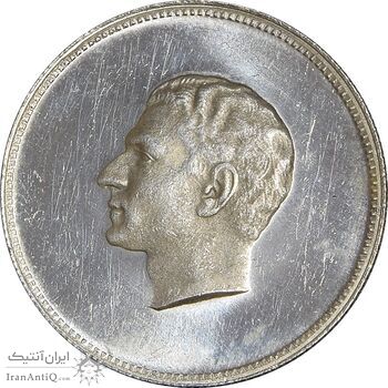 مدال یادبود نقره منشور کوروش بزرگ 1350 - MS64 - محمد رضا شاه مدال یادبود نقره منشور کوروش بزرگ 1350 - MS64 - محمد رضا شاه