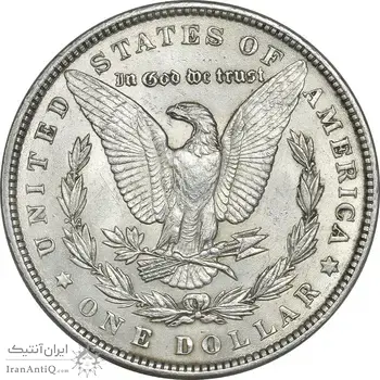 سکه یک دلار 1885 مورگان - MS62 - آمریکا