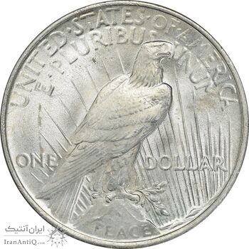 سکه یک دلار 1923 صلح - MS63 - آمریکا سکه یک دلار 1923 صلح - MS63 - آمریکا