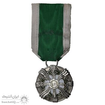 مدال فرهنگ درجه دو (با روبان) - AU - محمدرضا شاه