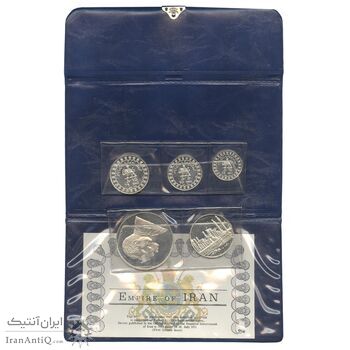 مدال های نقره سری جشنهای 2500 ساله شاهنشاهی - PF67 - محمد رضا شاه