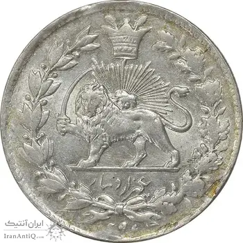 سکه 1000 دینار 1296 - MS63 - ناصرالدین شاه