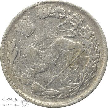 سکه 1000 دینار 1342 تصویری - ارور چرخش 45 درجه - VF35 - احمد شاه